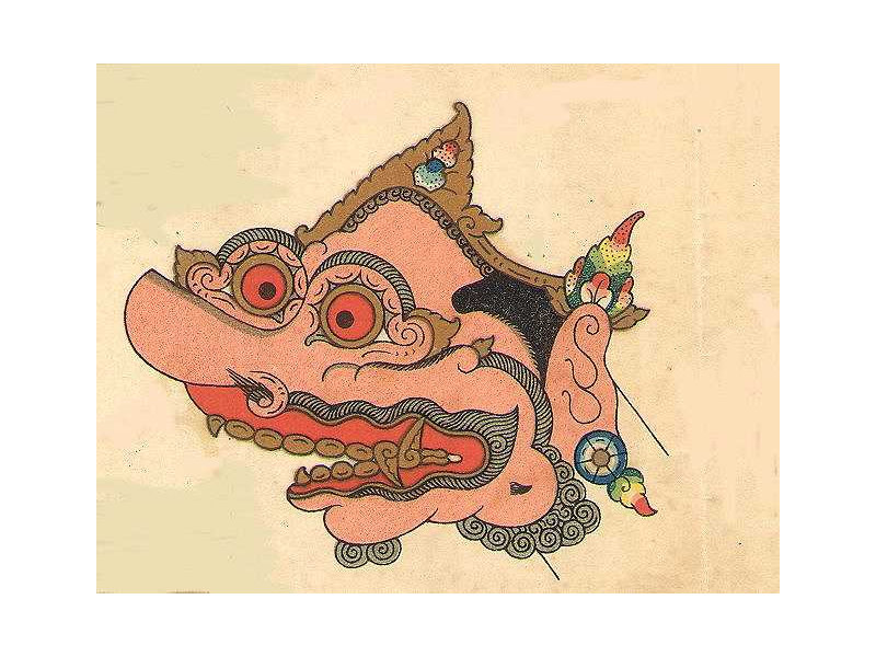 -raksasa-brown teeth